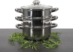 Merkloos Imperial Kitchen Stoompan - 20 Cm - 3 Delig - 21 X 26cm -Le Creuset Winkel 1200x864 21