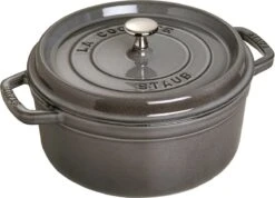 Staub Cocotte - Rond - 24 Cm - Grafietgrijs -Le Creuset Winkel 1200x865 6