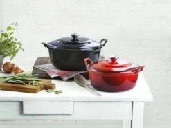 Le Creuset Braadpan Faitout Tradition Kersenrood - ø 24 Cm / 3 Liter -Le Creuset Winkel 1200x898 11
