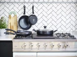 GreenChef Diamond Koekenpannenset Ø 20cm + Ø 28cm - Zwart - Inductie - PFAS-vrij -Le Creuset Winkel 1200x899 20