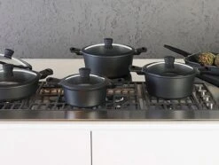 Sola - Fair Cooking Zwart/wit Greblon Anti Aanbaklaag -Le Creuset Winkel 1200x905 6