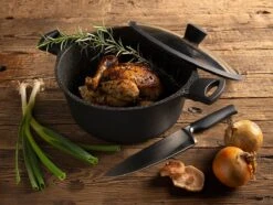 Sola Braadpan Fair Cooking - Ø 20 Cm - Zwart/wit - Aluminium - Antiaanbaklaag -Le Creuset Winkel 1200x906 29