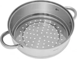 Kinghoff 1536 - Inzet Stoompan - Groentestomer - Vleesstomer - Ø24 X 8.5 Cm -Le Creuset Winkel 1200x917 6