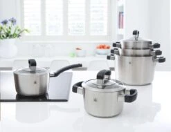 BK Conical Cool Pannenset - 5-delig - RVS - Geschikt Voor Alle Warmtebronnen 30 BK Conical Cool Pannenset - 5-delig - RVS - Geschikt Voor Alle Warmtebronnen -Le Creuset Winkel 1200x929 1