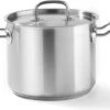 Hendi RVS Kookpan Hoog 5 Liter Kitchen Line + Deksel -Le Creuset Winkel 1200x936