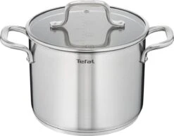 Tefal Virtuoso Pannenset 5 Delig - Hoge Kookpan Ø 22 Cm + Steelpan Ø 16 Cm + Kookpannen Ø 18/20/24 Cm -Le Creuset Winkel 1200x938