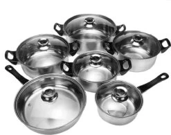 KitchenPrince 12-Delige Pannenset RVS - Pottenset - Kookpannen - Koekenpan - Steelpan - Bakpan - PFAS-Vrij - Pannenset - Pannenset Inductie - Antiaanbaklaag - Koekenpannenset 19 KitchenPrince 12-Delige Pannenset RVS - Pottenset - Kookpannen - Koekenpan - Steelpan - Bakpan - PFAS-Vrij - Pannenset - Pannenset Inductie - Antiaanbaklaag - Koekenpannenset -Le Creuset Winkel 1200x946 2