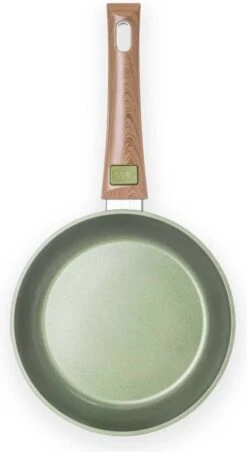 Just Vegan Koekenpan ECO Met Afneembaar Handvat 20 Cm Aluminium Groen -Le Creuset Winkel 656x1200