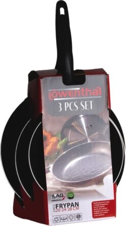 Löwenthal Hoogwaardige Koekenpan Set - 3 Stuks - PFOA Vrije Anti-aanbaklaag - Zwart 14 Löwenthal Hoogwaardige Koekenpan Set - 3 Stuks - PFOA Vrije Anti-aanbaklaag - Zwart -Le Creuset Winkel 667x1200