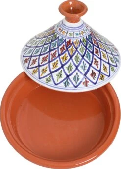 CRAFLAIR ~ Tajine ~ Ø 30 Cm ~ Geschikt Voor Inductie - Adapter ~ Handgemaakt ~ Geglazuurd Keramiek -Le Creuset Winkel 860x1200 1