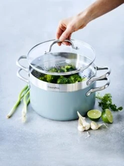 GreenPan Mayflower Pannenset - 5-delig + 5 Accessoires - Lichtblauw - Inductie - PFAS-vrij -Le Creuset Winkel 899x1200 9