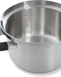 BK Flow Cool Pannenset - 4-delig – RVS Deksels - Veilig Afgietsysteem - Geschikt Voor Alle Warmtebronnen -Le Creuset Winkel 952x1200